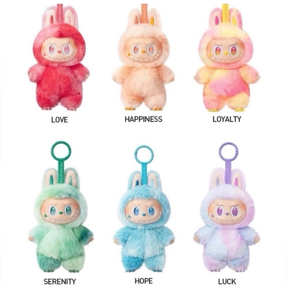 Authentic pop mart labubu v3 big into energy- any color + free clothes